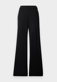ONLRINA LIFE BUTTON PANT - Pantaloni - black