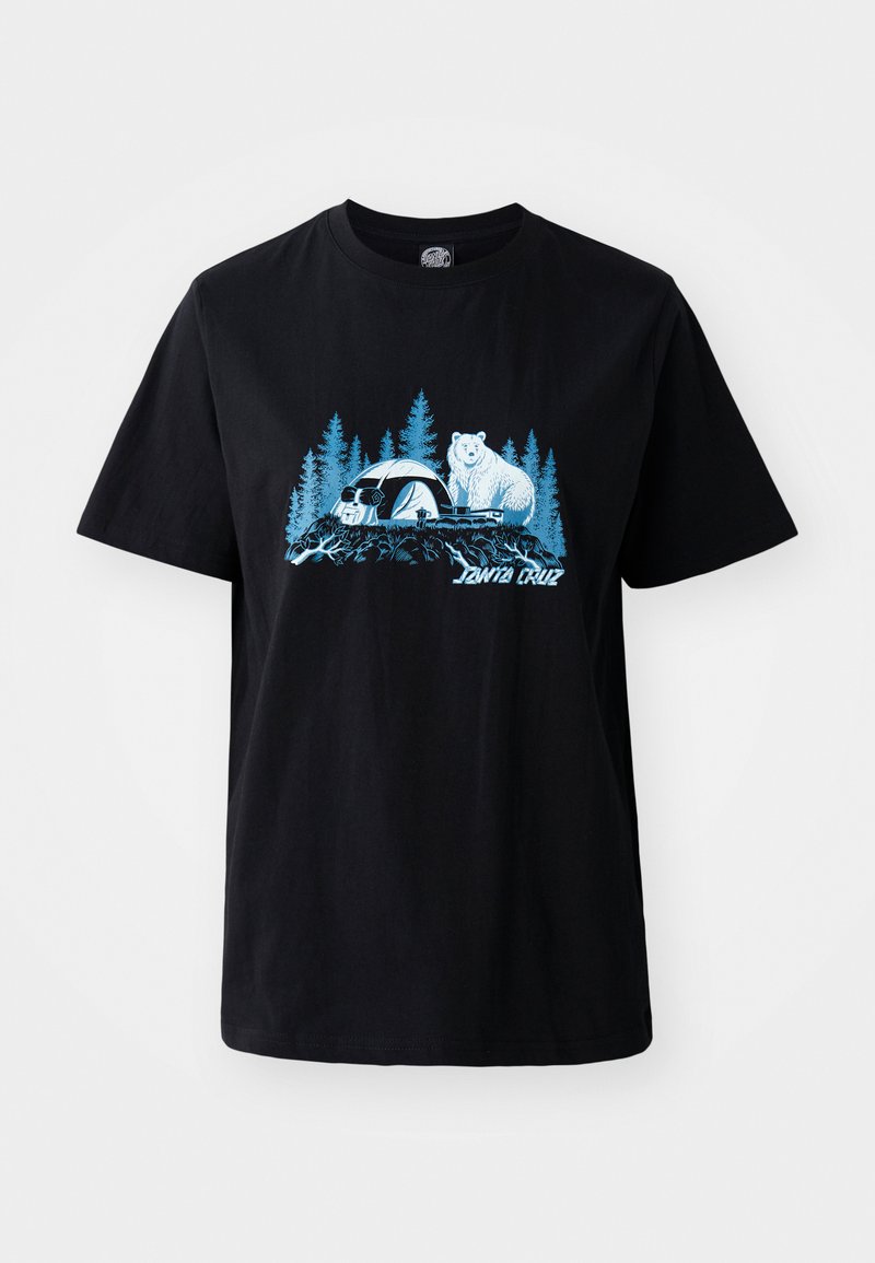 Santa Cruz T-shirt print zwart Santa Cruz T-shirt print zwart