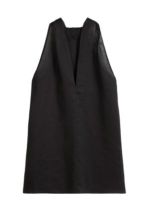 Marc O'Polo ÄRMELLOSES  MIT DRAPIERTEM RÜCKEN-EFFEKT - Blouse - black