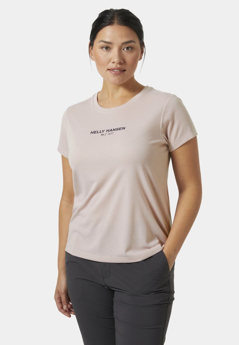 Helly Hansen ALLURE - Triko s potiskem - pink cloud