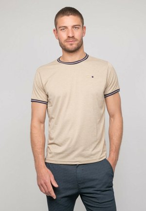 NINOLAN - T-shirt basique - beige