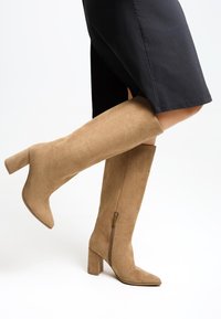 Bershka Högklackad stövel - brown