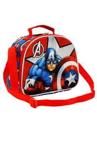Karactermania HEROES MARVEL DC LUNCH 3D - Otros accesorios - Captain America red