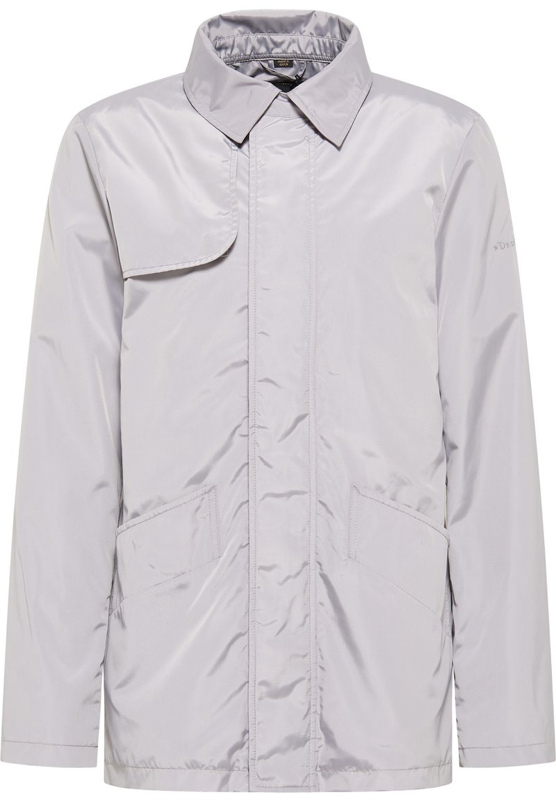 dreimaster Halflange jas lichtgrijs