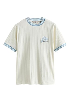 Next, REGULAR FIT - EDIT GRAPHIC RINGER - T-shirts print - white