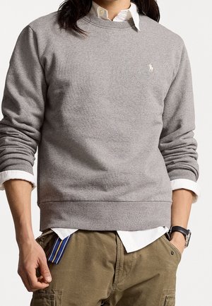 Sweatshirt - mottled dark grey