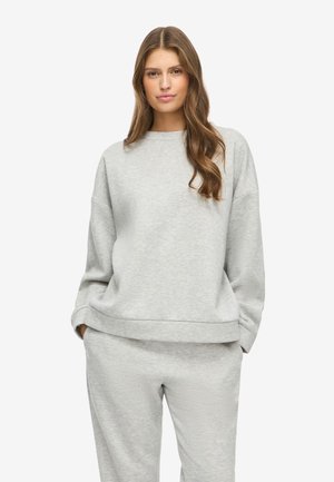 Noisy May, SWEATSHIRT NMBLOOM - Φούτερ - light grey melange