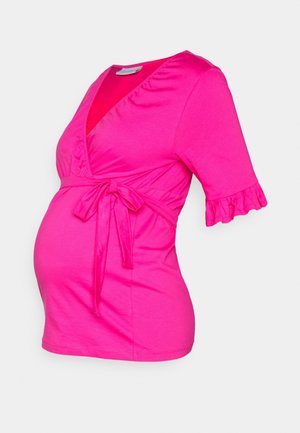 MAMALICIOUS MLHAZEL TESS - T-shirts basic - pink