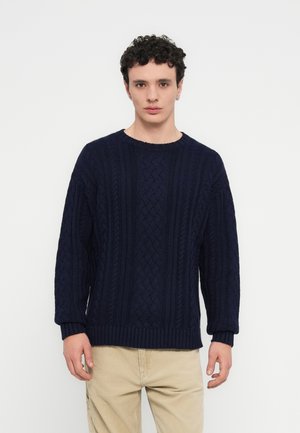CABLE CREW - Pullover - new navy