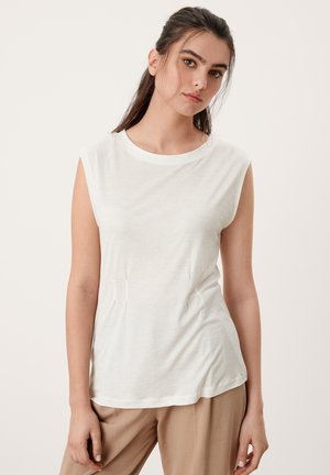 ZIERFALTEN - T-shirt imprimé - cream glitter