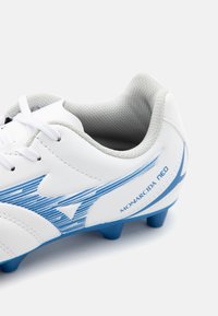 Mizuno MONARCIDA NEO III SELECT JR UNISEX - Fodboldstøvler til fast underlag - white/laser blue