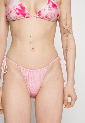 Seafolly SEA DIVE DRAWSTRING TIE SIDE RIO PANT - Bas de bikini - parfait pink