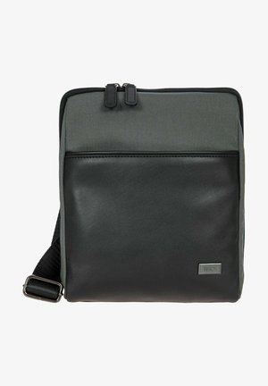 Bric's MONZA - Bandolera - grey black