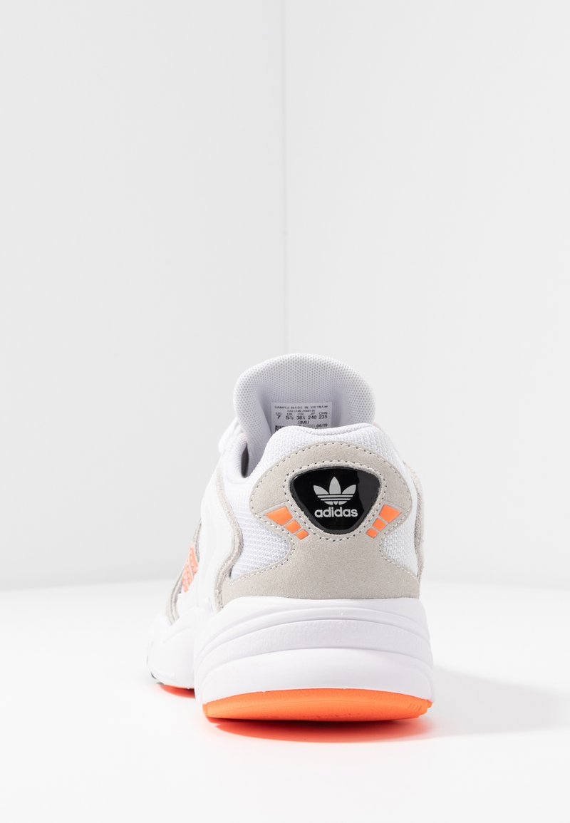 Adidas Originals Sneaker Low Footwear White Solar Orange Clear Black Weiss Zalando De