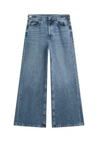 MID-RISE BELL BOTTOM - Flared Jeans - blue
