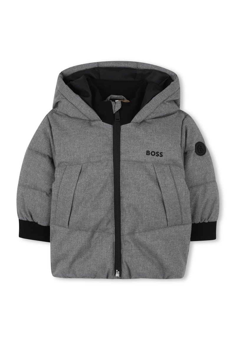 BOSS Kidswear PUFFER JACKET - Vinterjacka - heather grey