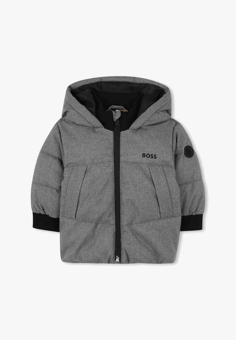 BOSS Kidswear PUFFER JACKET - Žieminė striukė - heather grey