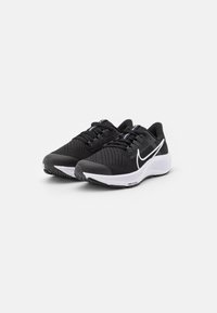 Nike Performance AIR ZOOM PEGASUS 38 GS UNISEX - Sapatos para corrida em estrada - black/white/anthracite/volt