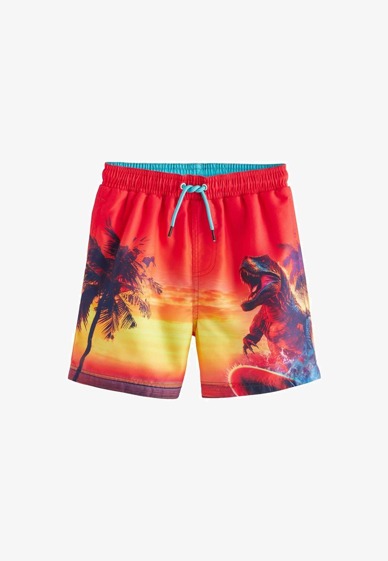 Next PRINTED REGULAR FIT - Short de bain - orange dino