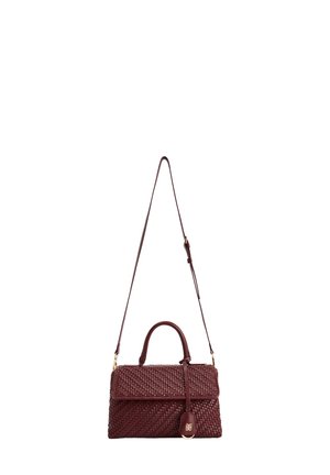 Kabelka - claret red