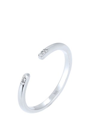 ADJUSTABLE SPARKLING BASIC - Bague - silver-coloured