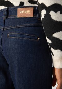 Mos Mosh GLAM - Pernera ancha - dark blue