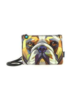 BEYONCE TAGLIA M - Borsa a tracolla - bull dog giallo