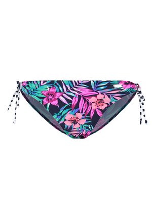 Venice Beach LOCH - Bikini-Hose - navy flower print