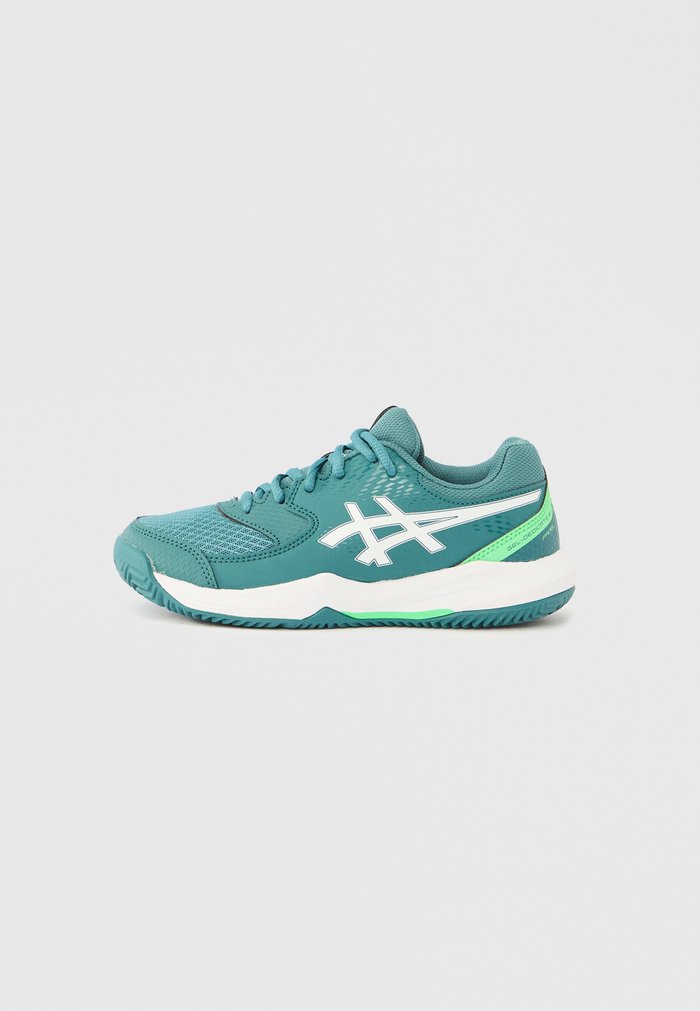 ASICS DEDICATE 8 UNISEX - Multicourt tennis shoes - misty pine/white