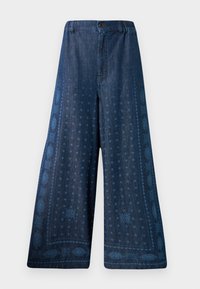 MICRON - Wide leg - blu