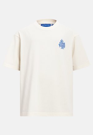 Redefined Rebel, JIMMY TEE BOXY FIT - T-shirt print - snow white