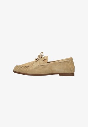 Notre-V, NOTRE-V DAMES LOAFERS D25118-4153A. - Bootschoenen - beige