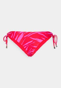 Seafolly SKIN DEEP LOOP TIE SIDE PANT - Cuecas de biquíni - mandarin red