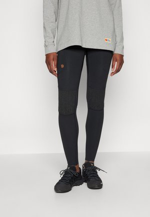 ABISKO TREKKING TIGHTS HD W - Tights - black
