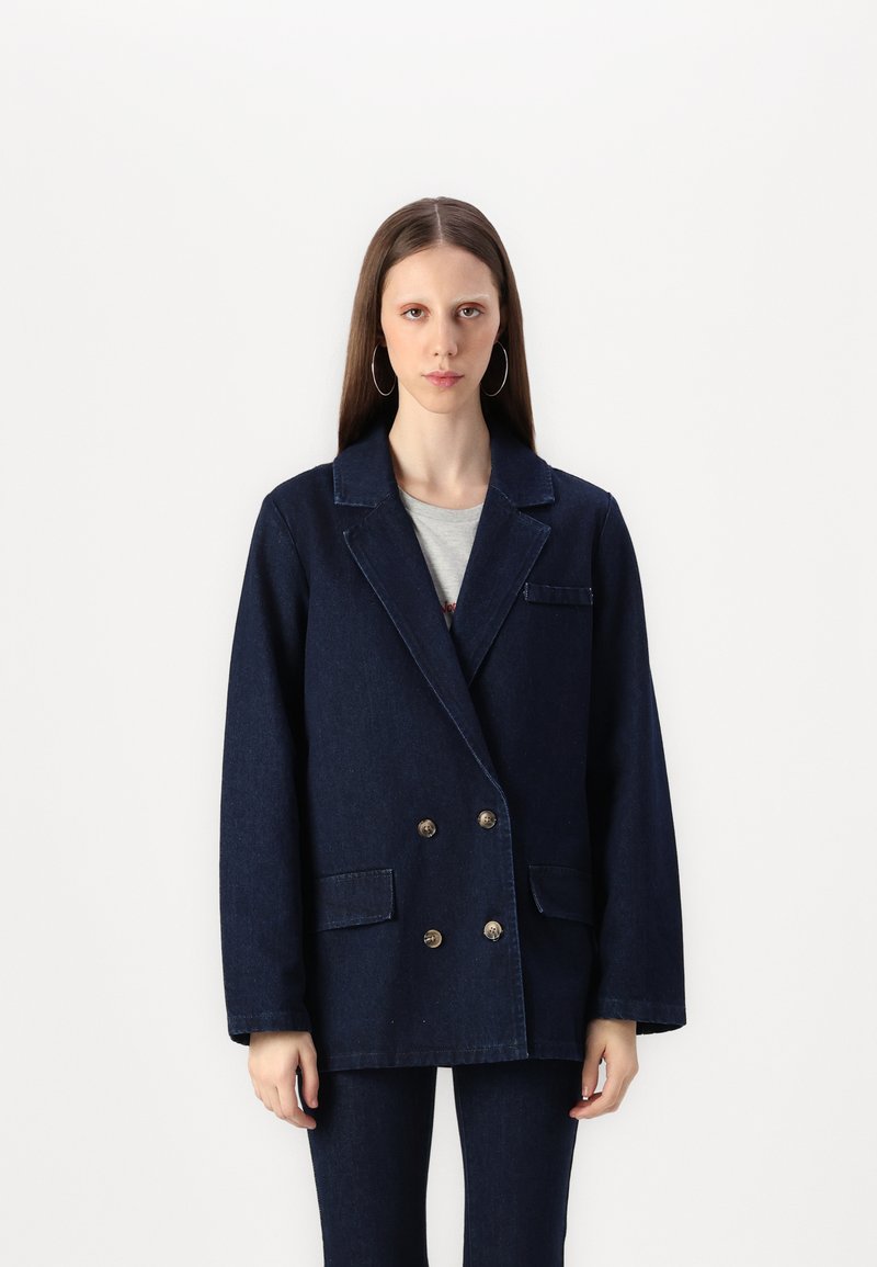 ONLY ONLMATILDA - Jachetă din denim - dark blue denim