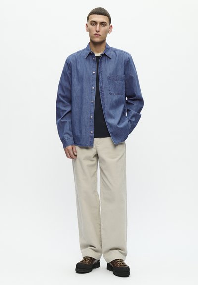 WOOD WOOD WWADRIAN - Chemise - medium blue denim