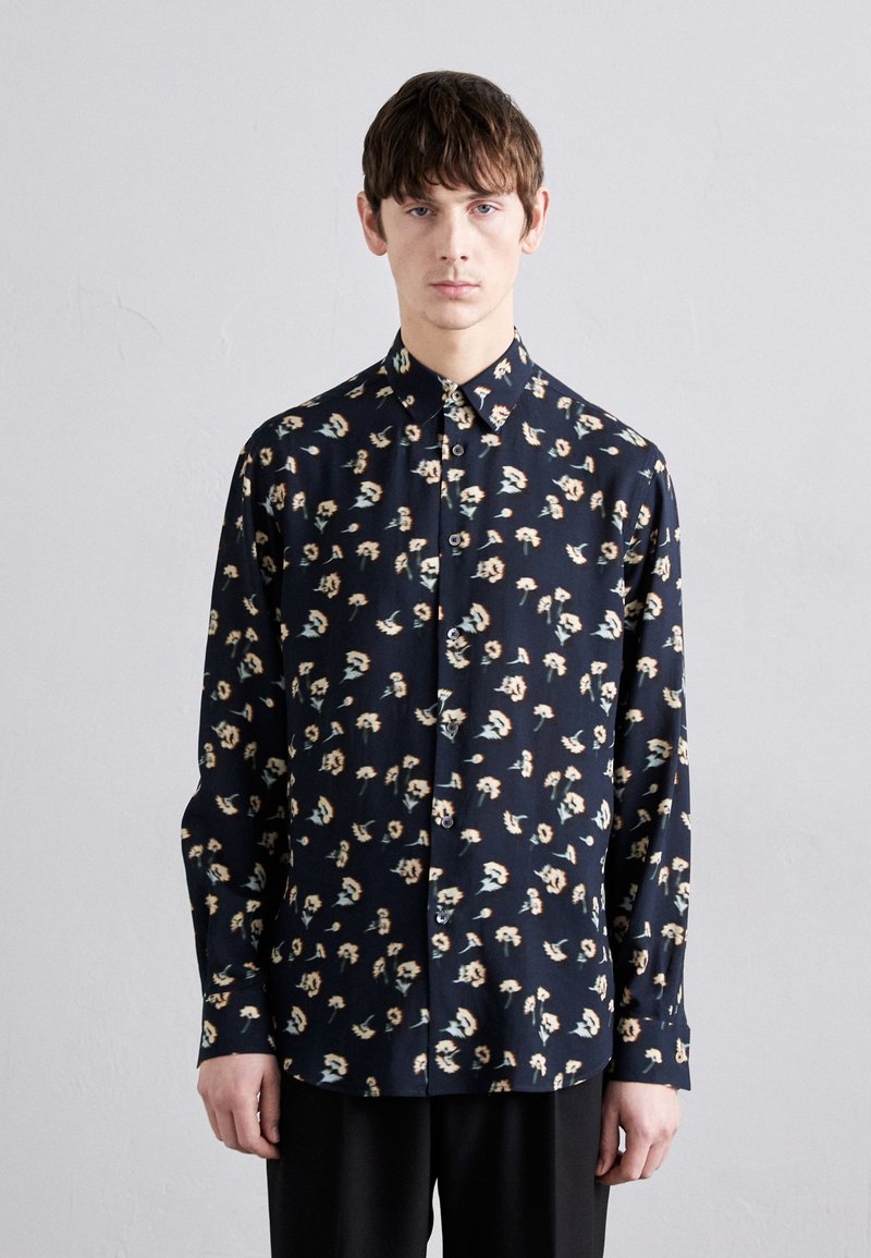 Paul Smith REGULAR FIT SHIRT - Vapaa-ajan kauluspaita - black