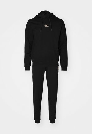 EA7 Emporio Armani TRAIN CORE ID TRACK SUIT HOODIE - Tepláková súprava - black