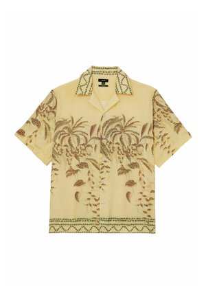 Reiss, REGULAR FIT - CAMINO PALM-PRINT CUBAN-COLLAR SHIRT . - Majica - yellow