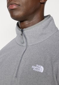 The North Face M GLACIER FLEECE 1/4 ZIP JACKET - Fleecepullover - grey heather