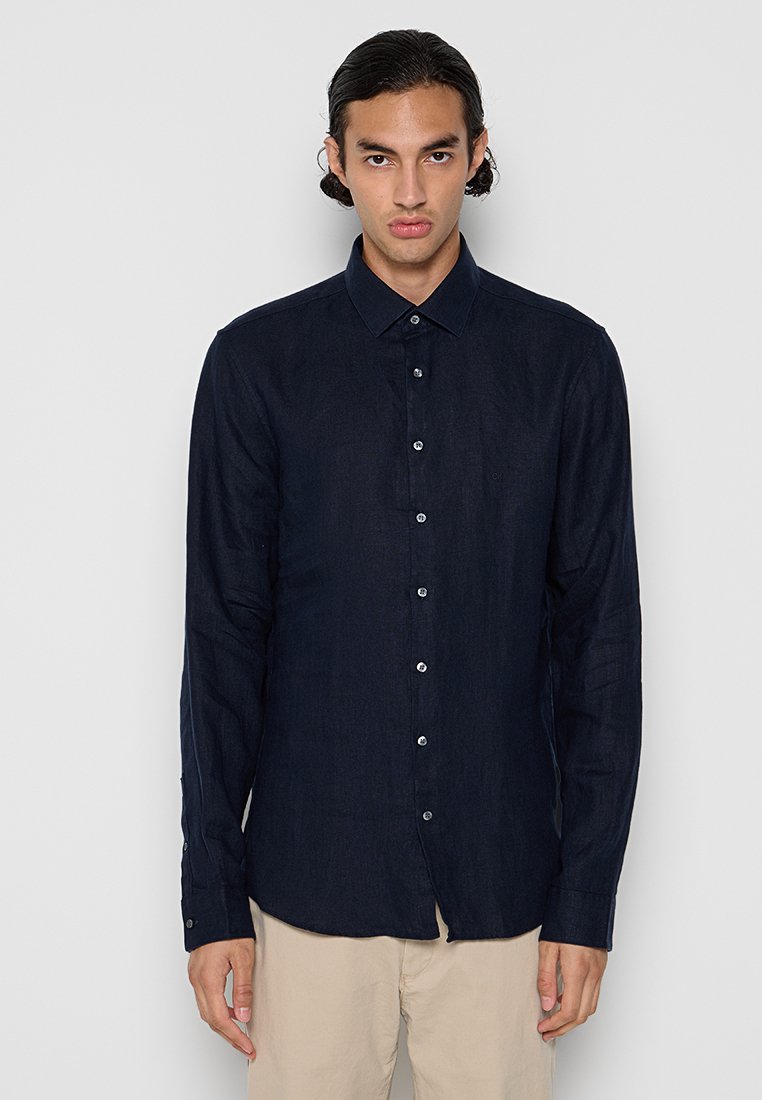 Calvin Klein Overhemd donkerblauw