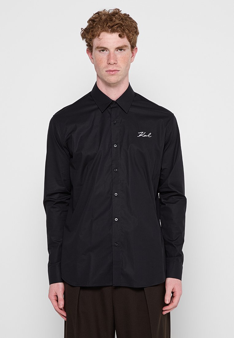 Karl Lagerfeld Overhemd zwart