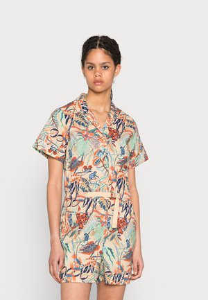 HUNNEBO VINTAGE JUNGLE - Lühikeste varrukatega bodi - multi color