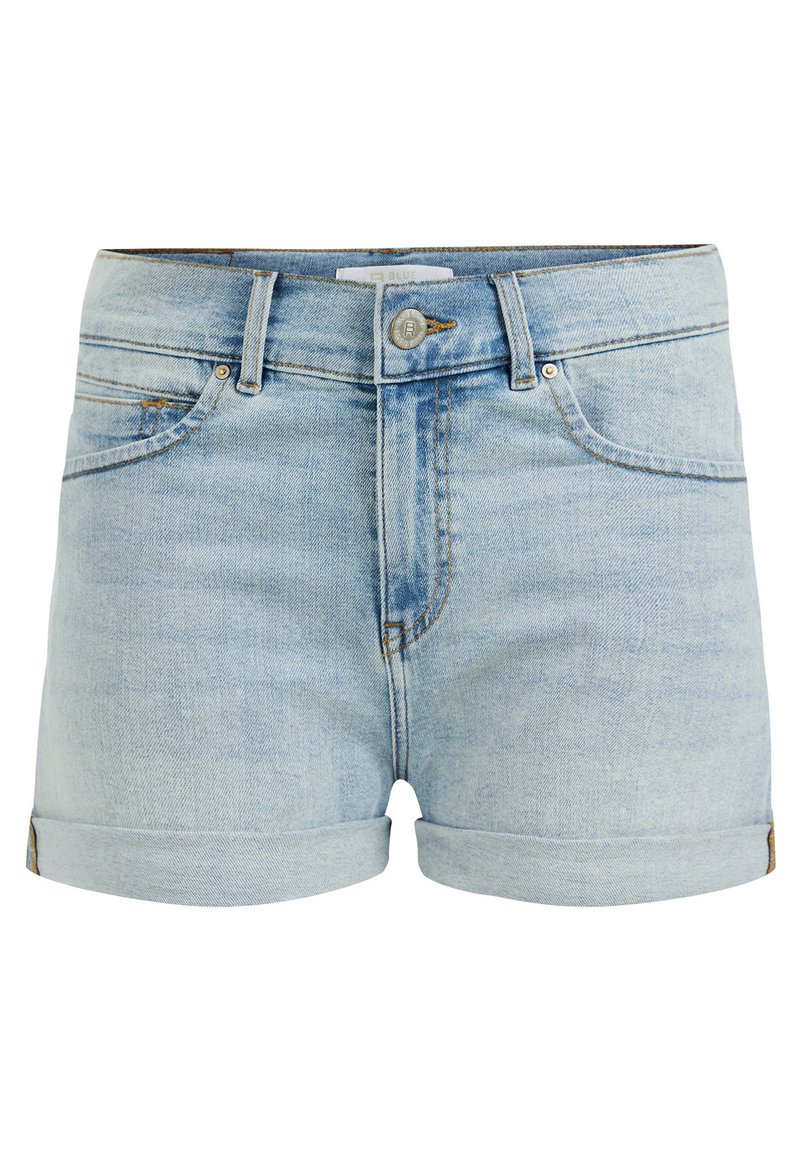 WE Fashion Jeansshort lichtblauw
