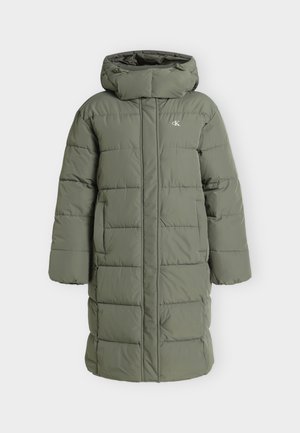 Calvin Klein Jeans, MATTE LONG PUFFER - Manteau d'hiver - dusty olive