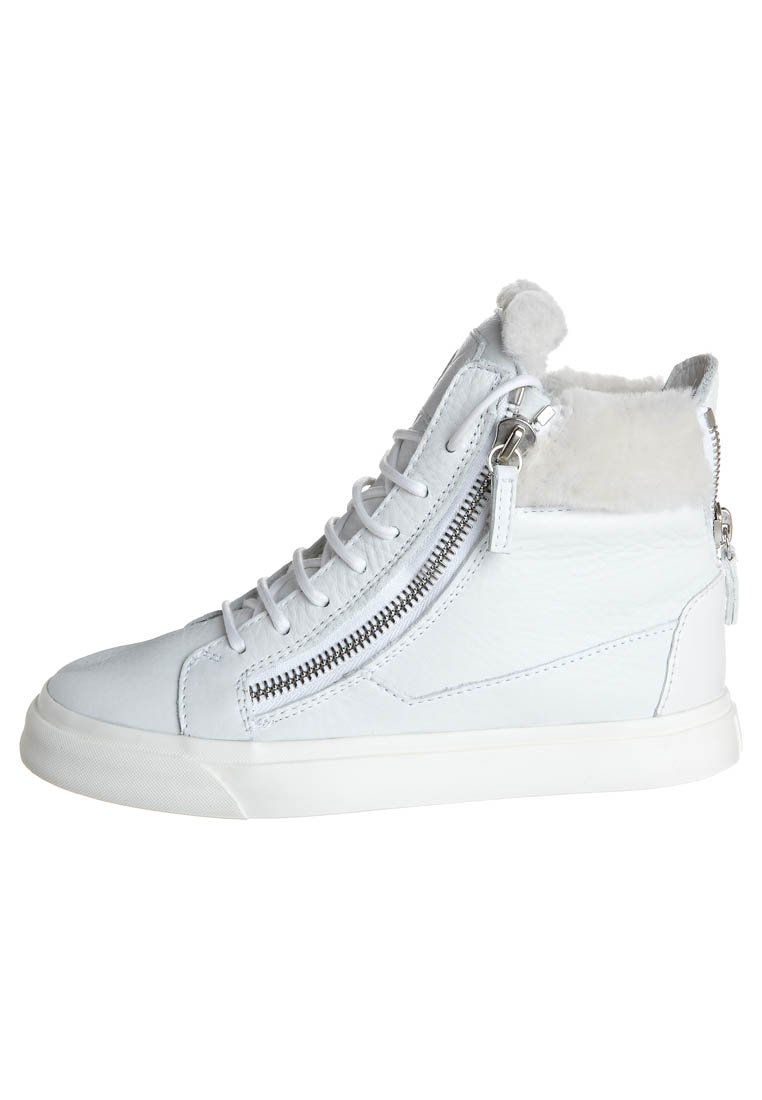 Giuseppe Zanotti Sneakers hoog - bianco/wit - Zalando.be