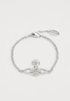 MAYFAIR RELIEF BRACELET - Bracelet - rhodium/crystal