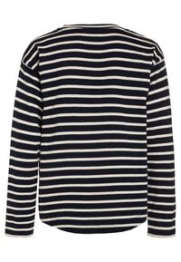 Mads Nørgaard BRETAGNE THILKELINA - Strickpullover - navy/ecru