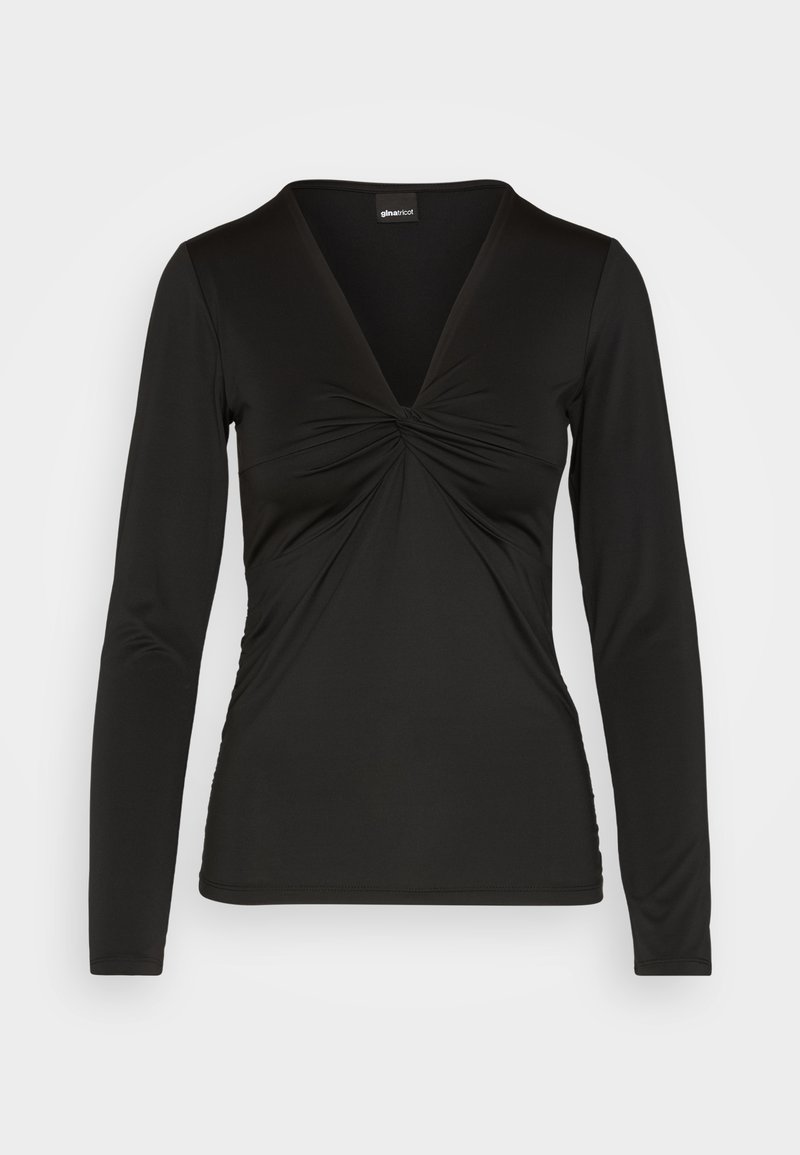 Gina Tricot Langarmshirt schwarz