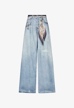 LIU JO, THE GIGI HADID EDIT - Coupe large - light blue denim